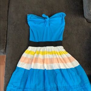 Women’s strapless summer dress